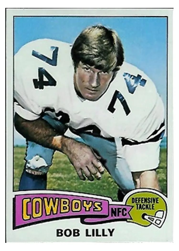 1975 Topps Bob Lilly #175 card