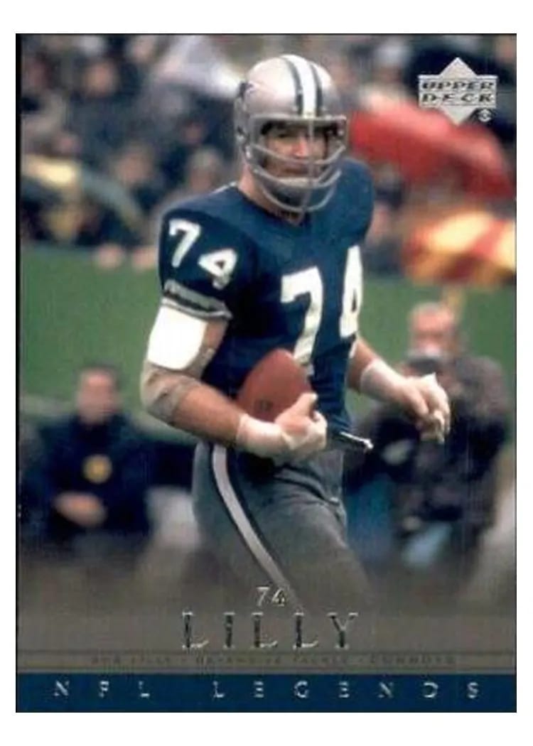 2000 Upper Deck Legends Bob Lilly #13 card