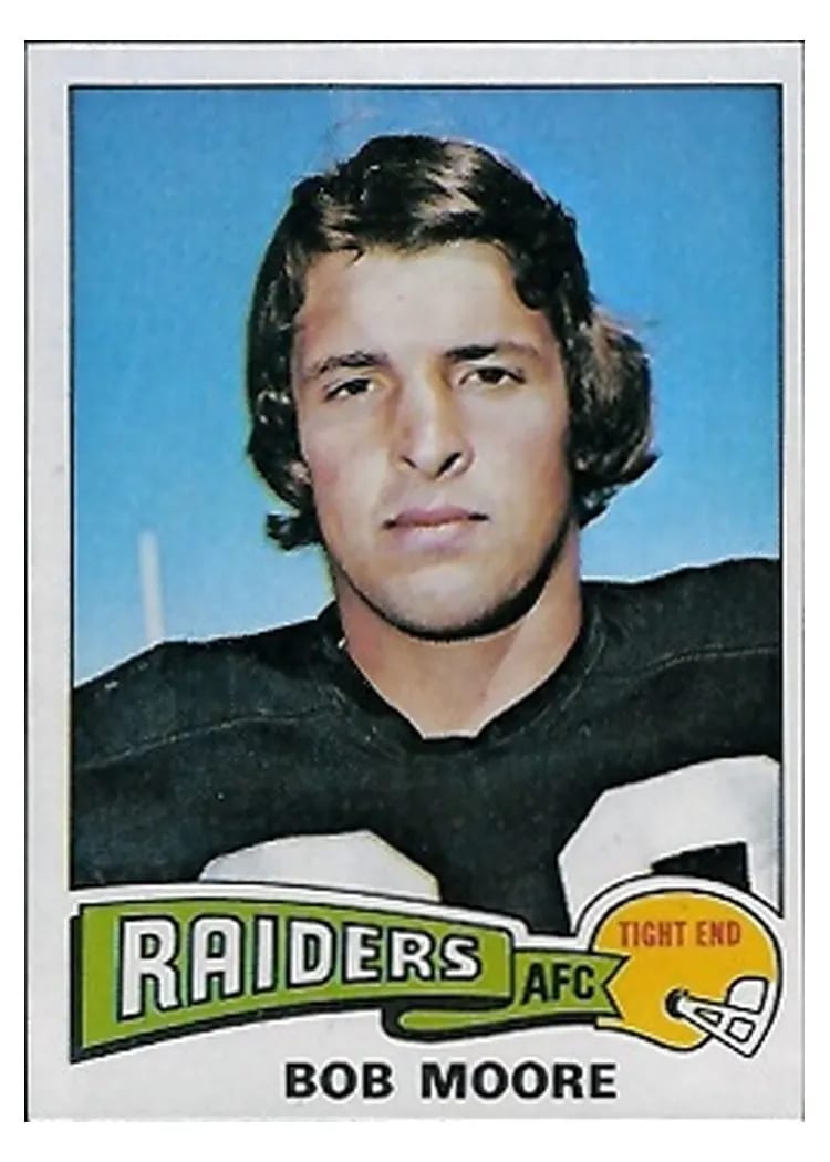 1975 Topps Bob Moore #349 card