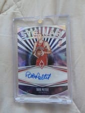 2023-24 Panini Phoenix Stellar Signatures Bob Pettit #SS-BPT card