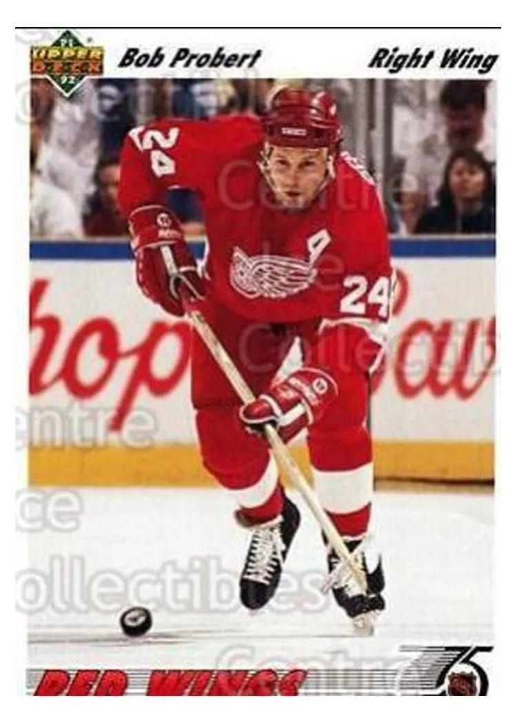 1991 Upper Deck Bob Probert #239 card
