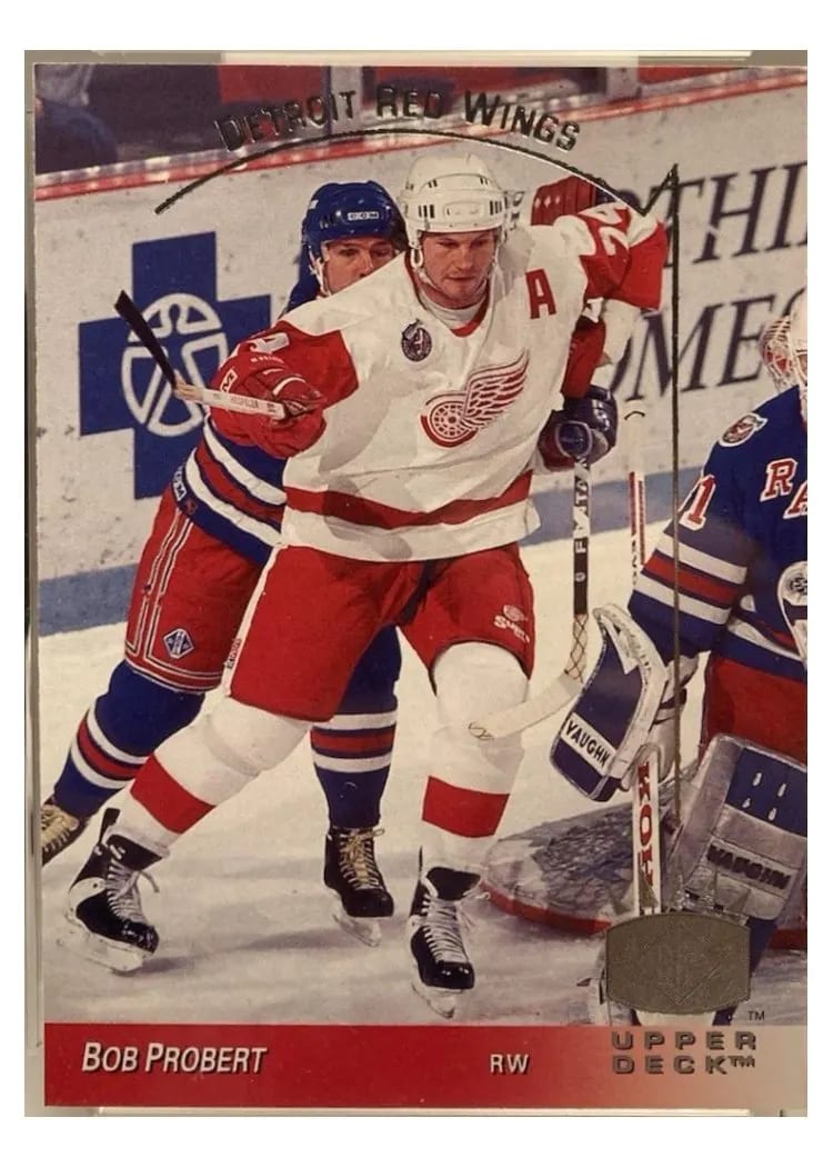 1993 Upper Deck SP Bob Probert #46 card