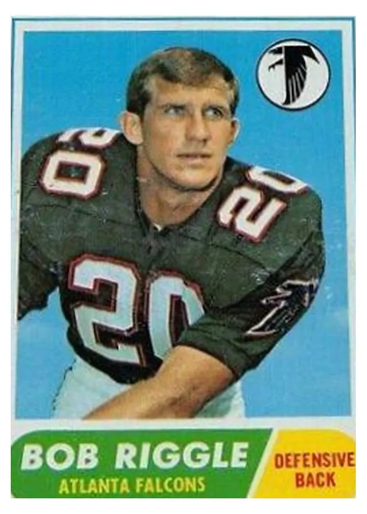 1968 Topps Bob Riggle #73 card