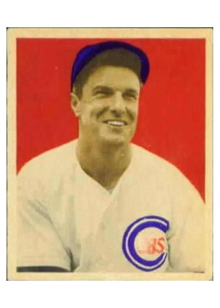 1949 Bowman Bob Scheffing #83 card