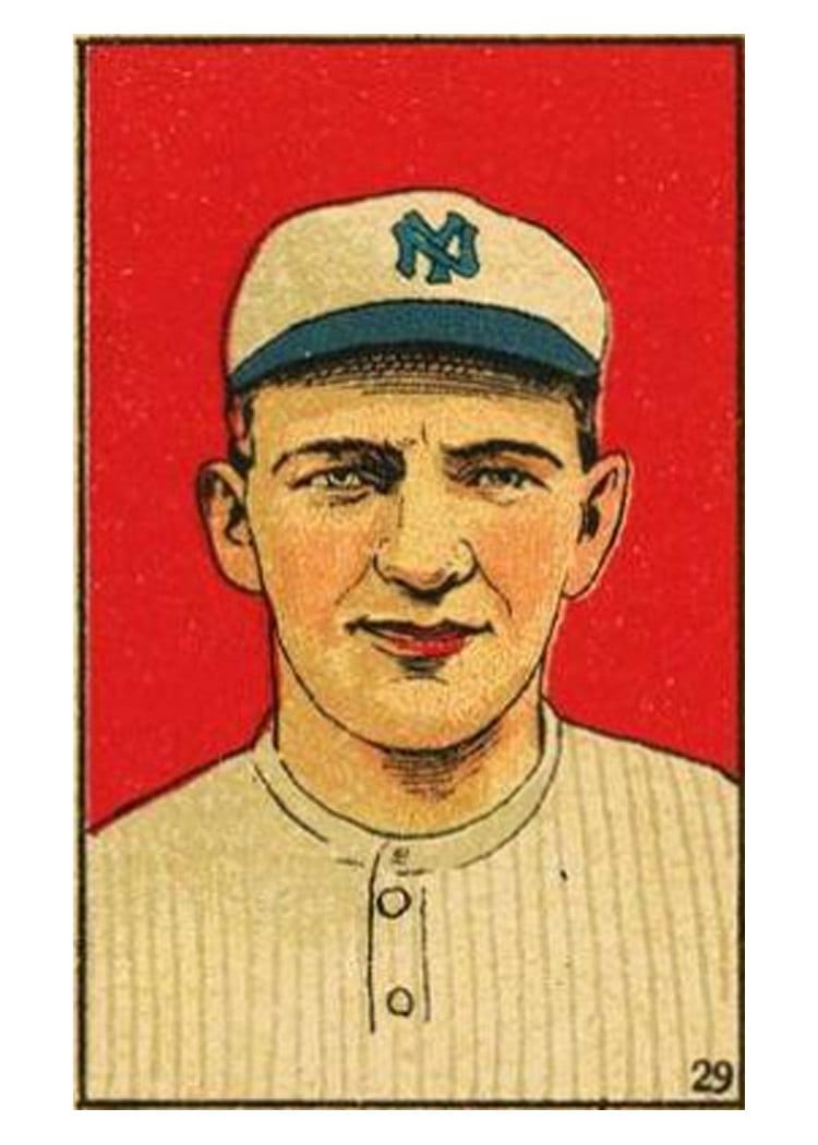 1919 W514 Bob Shawkey #29 card