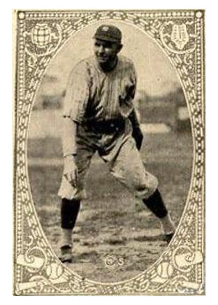 1922 Neilson's Chocolate Type I Bob Shawkey #39 card