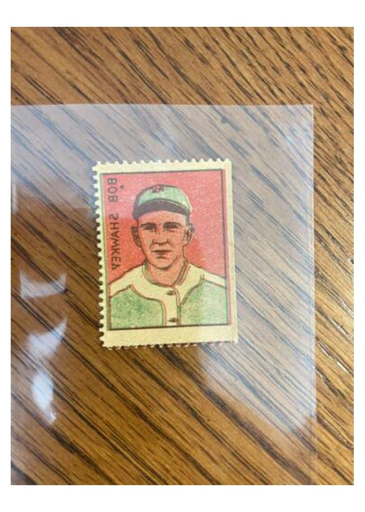 1923 German Baseball Transfers Bob Shawkey card