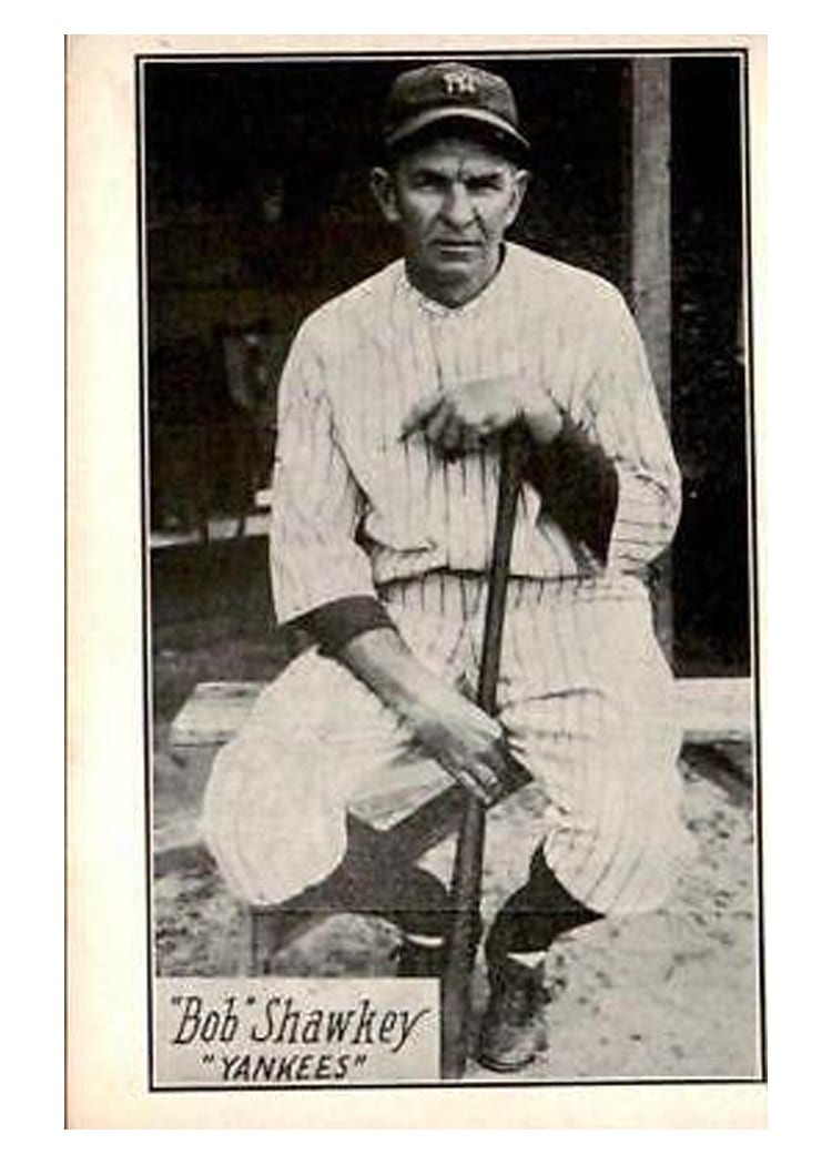 1929 R315 'Bob' Shawkey card