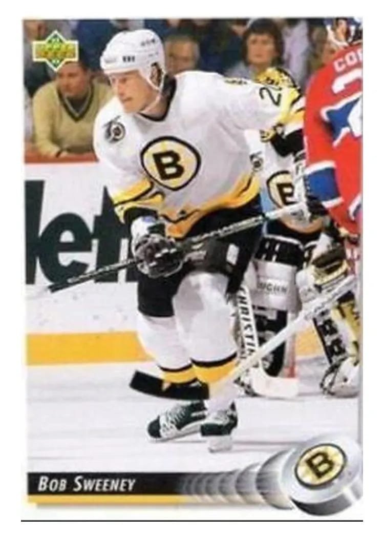 1992 Upper Deck Bob Sweeney #47 card