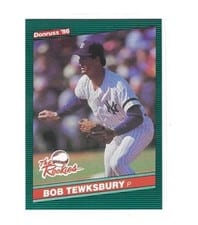1986 Donruss The Rookies Bob Tewksbury #8 card