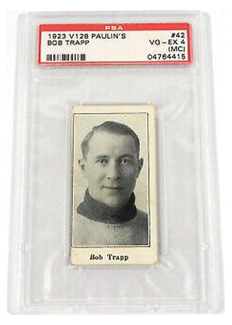 1923 V128 Paulin's Bob Trapp #42 card
