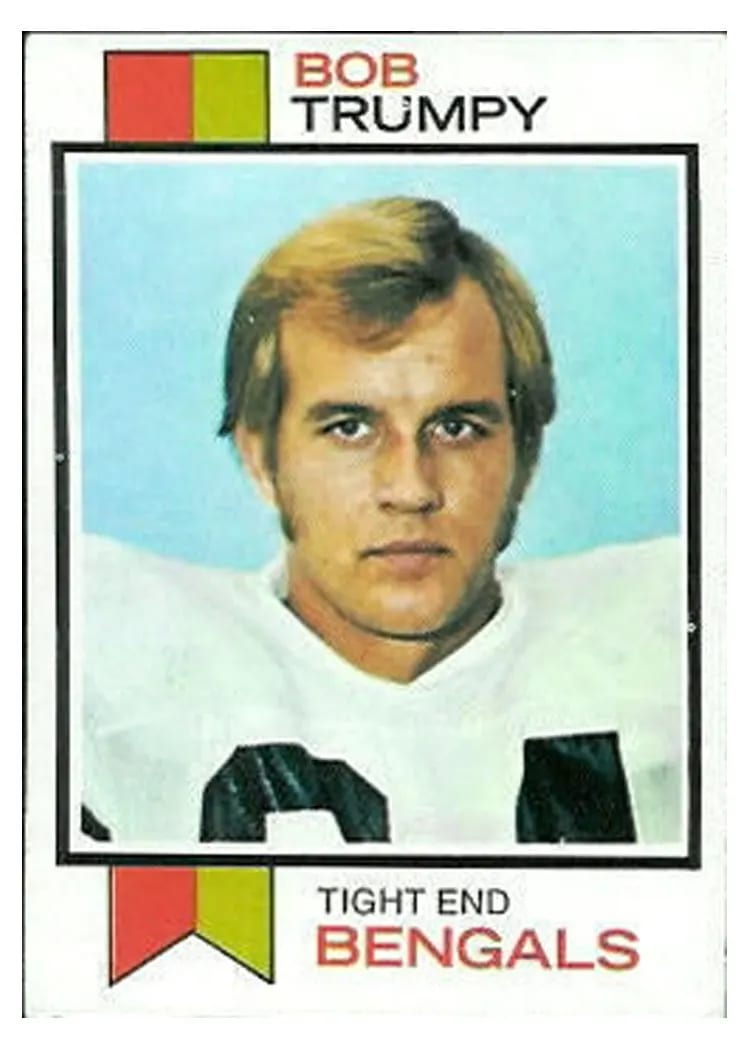 1973 Topps Bob Trumpy #7 card