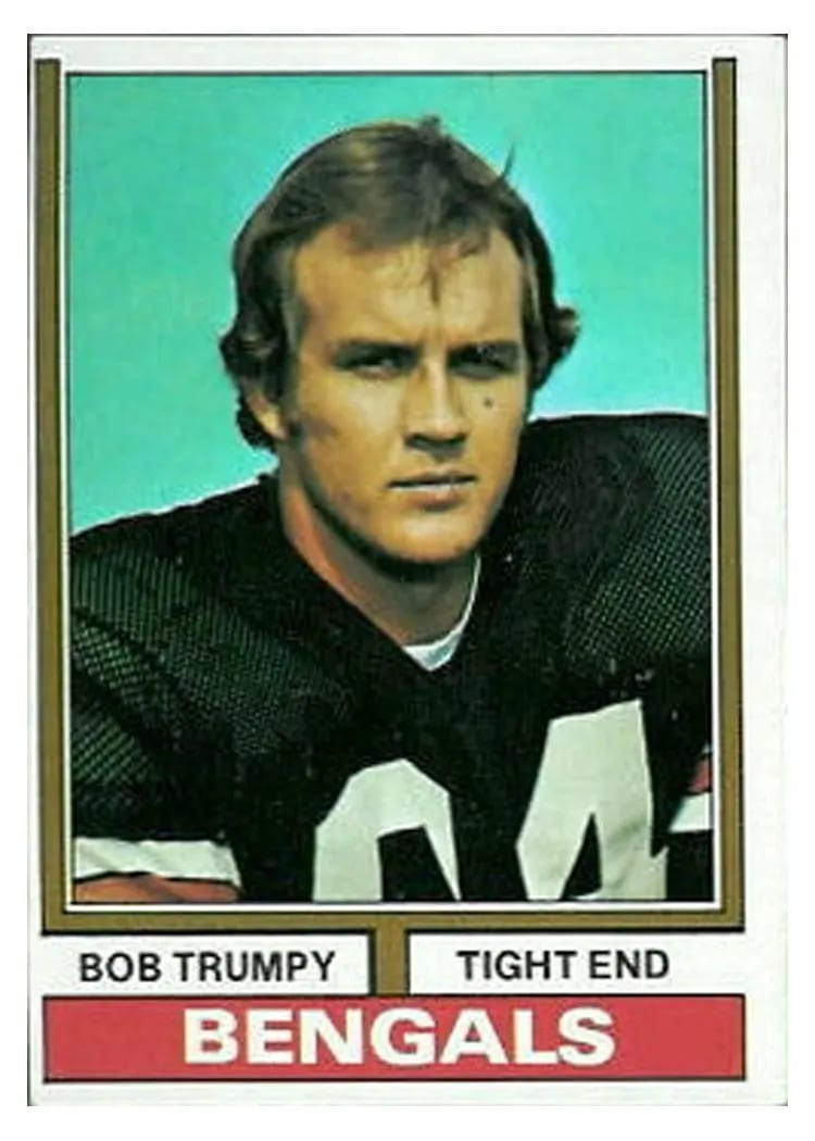 1974 Topps Bob Trumpy #210 card