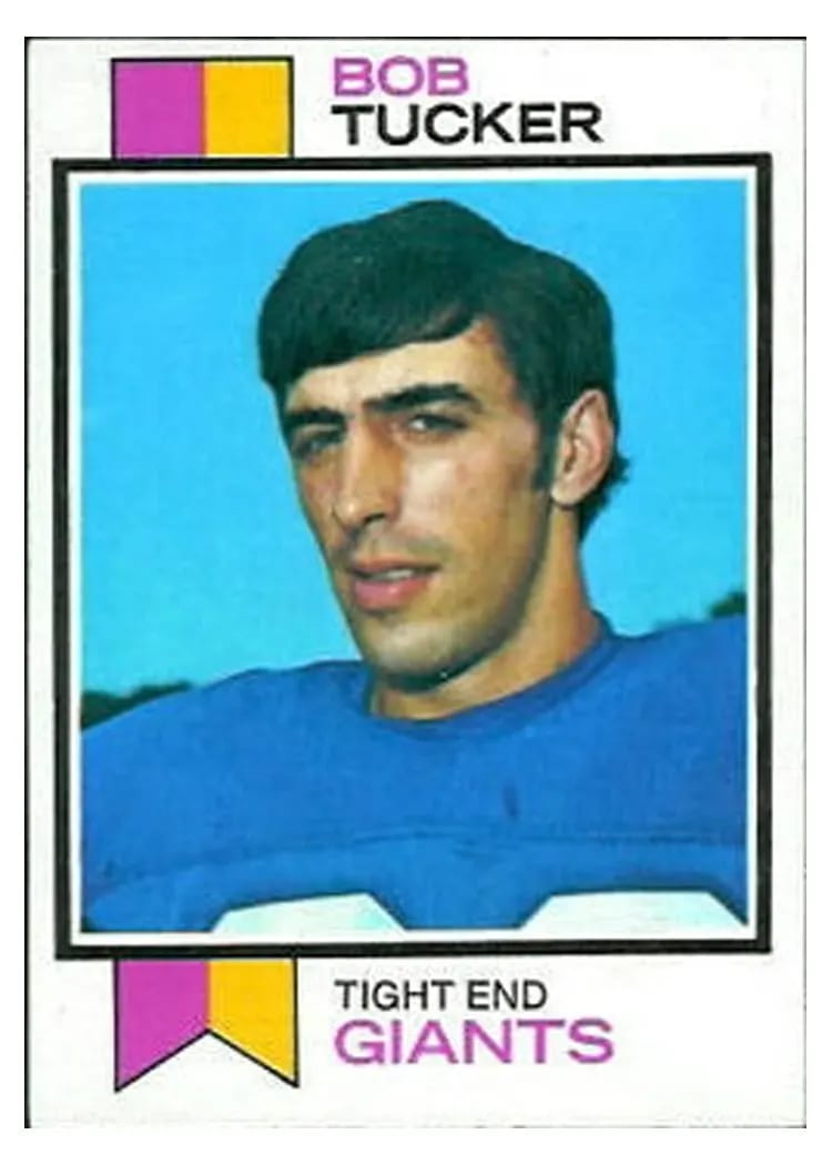 1973 Topps Bob Tucker #80 card