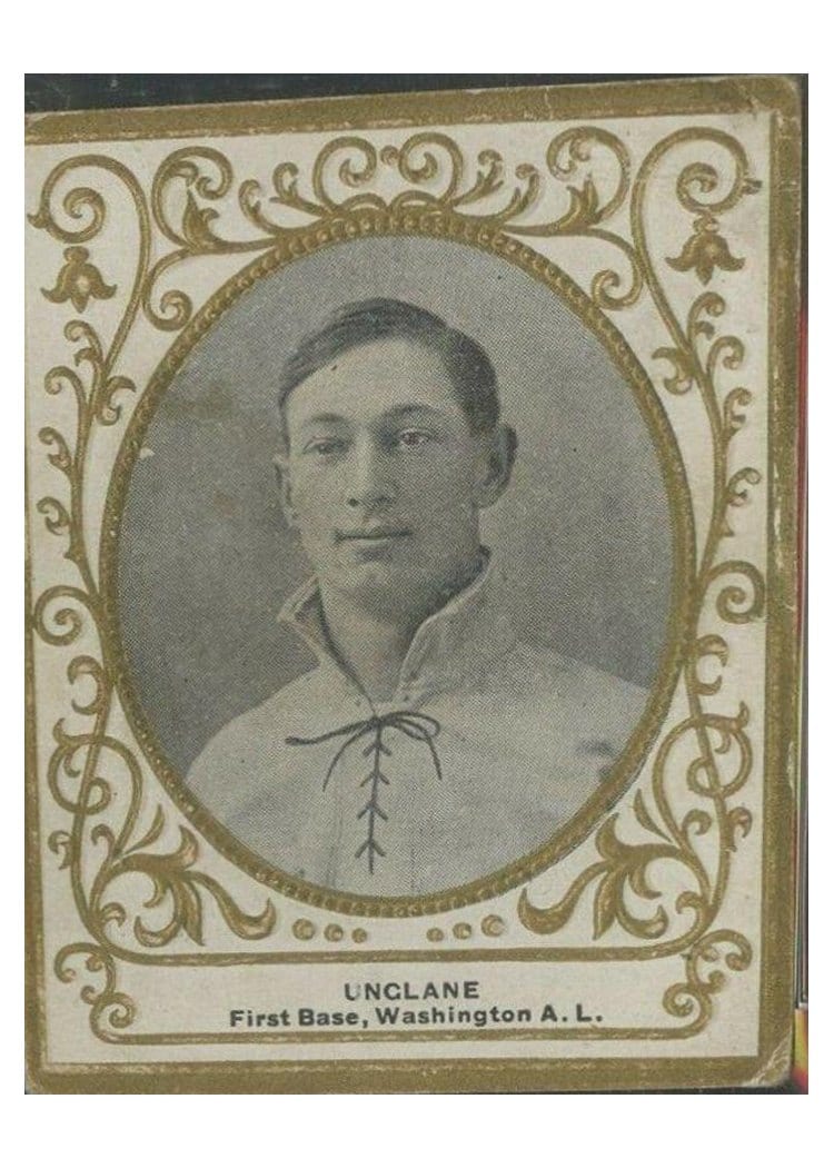 1909 T204 Ramly Bob Unglane card