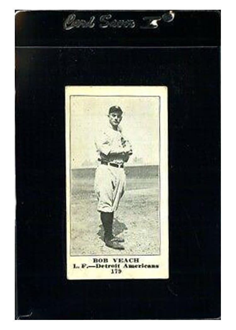 1916 M101 4 Sporting News Bob Veach #179 card