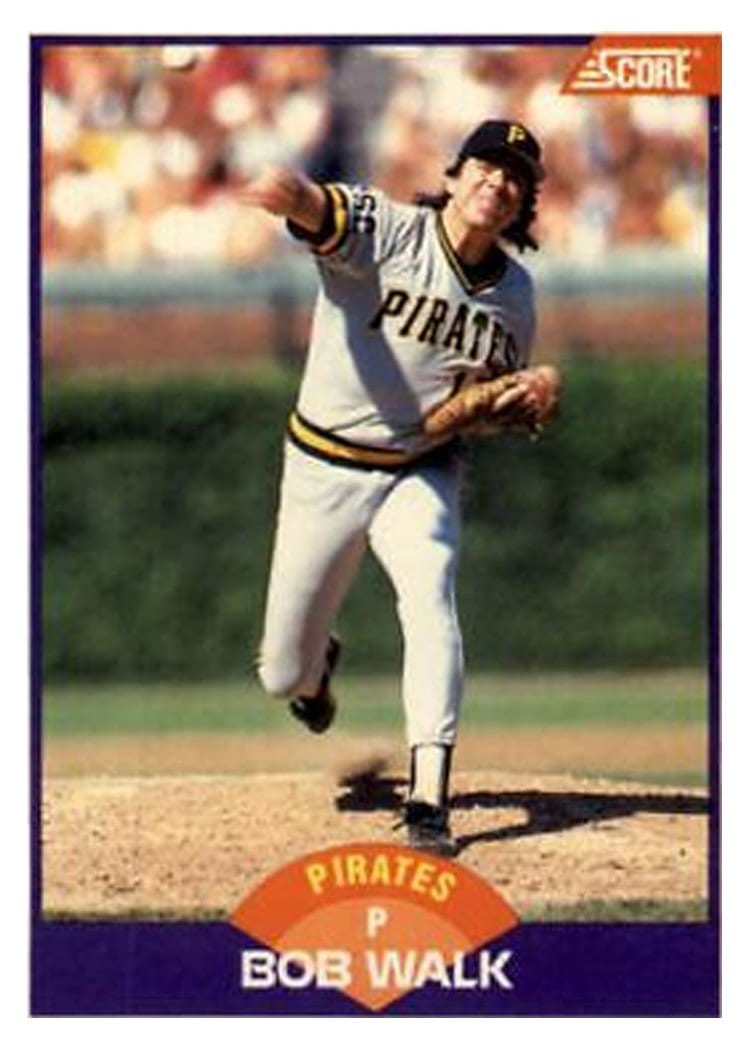 1989 Score Bob Walk #224 card