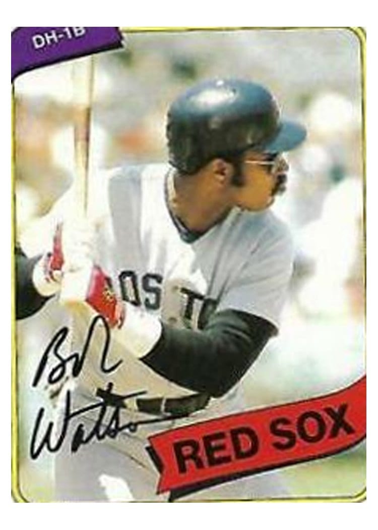 1980 Topps Bob Watson #480 card