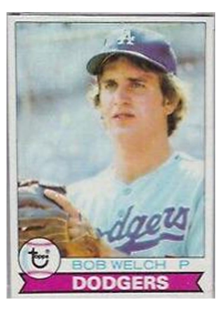 1979 Topps Bob Welch #318 card