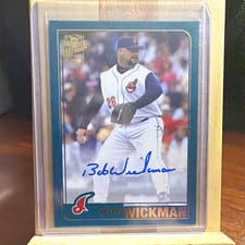 2020 Topps Archives Fan Favorites Autographs Bob Wickman #FFA-BW card