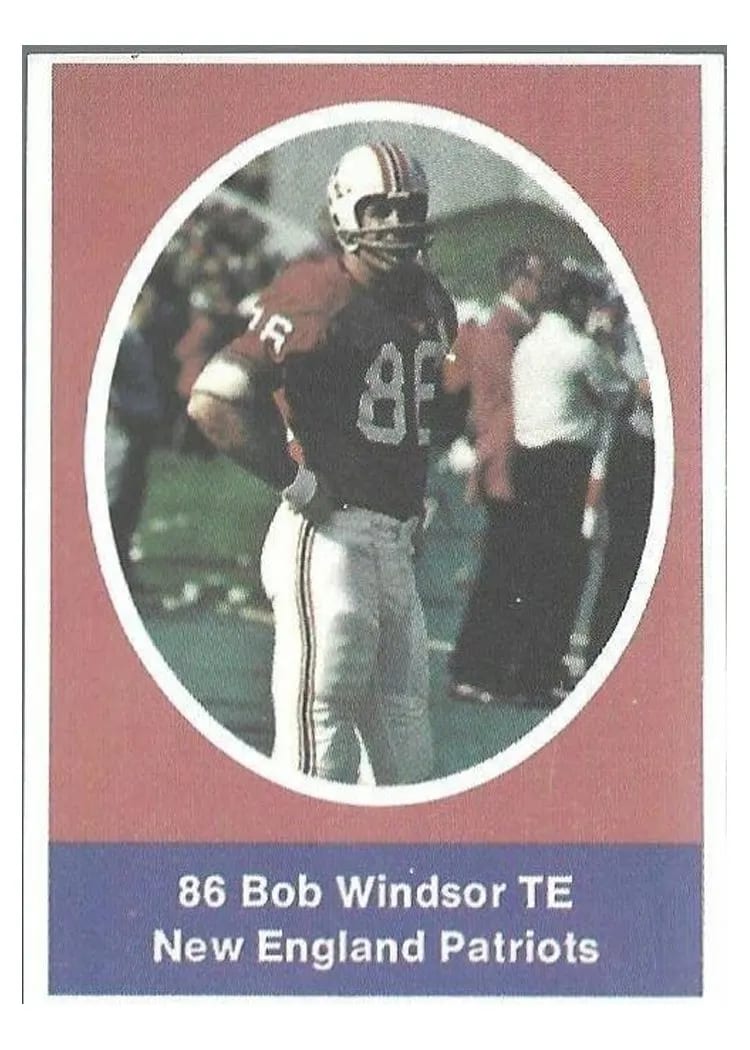 1972 Sunoco Stamps Update Bob Windsor card