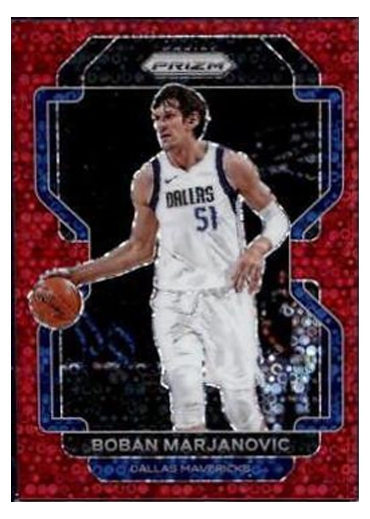 2021-22 Panini Prizm Base Set Boban Marjanovic #167 card