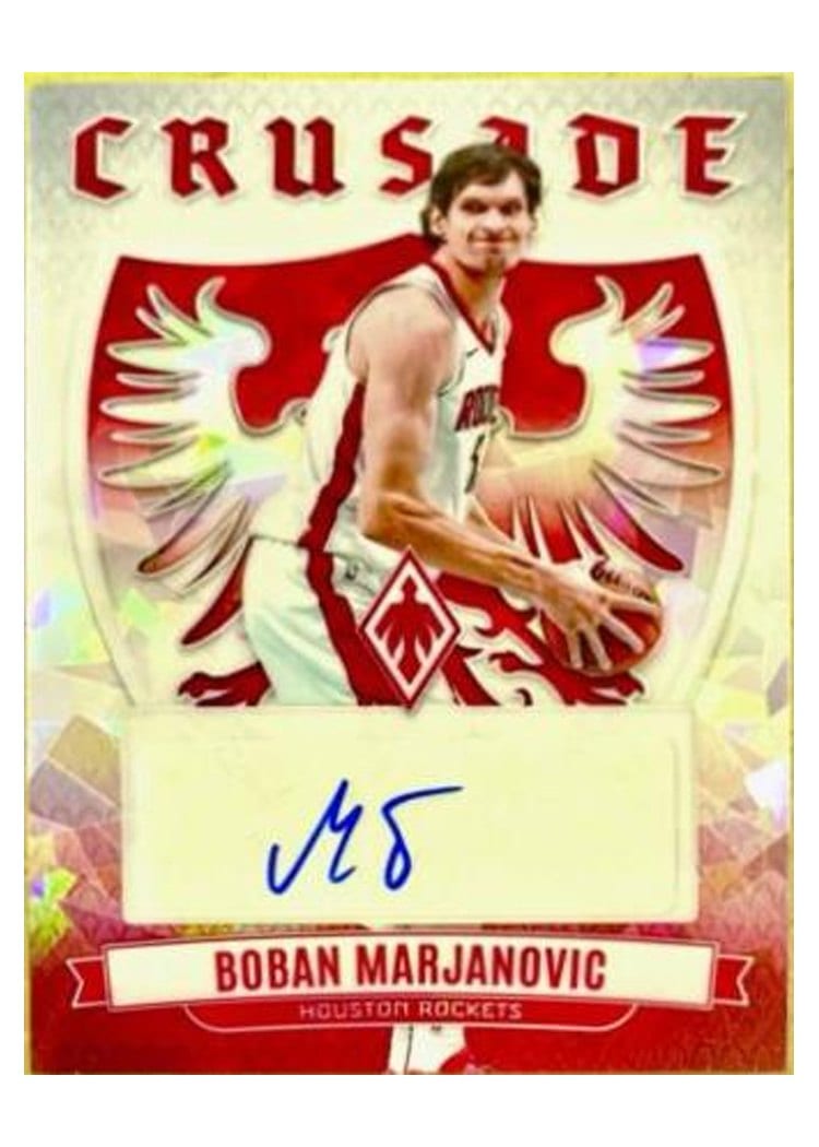 2023-24 Panini Phoenix Crusade Signatures Boban Marjanovic #CS-BMA card