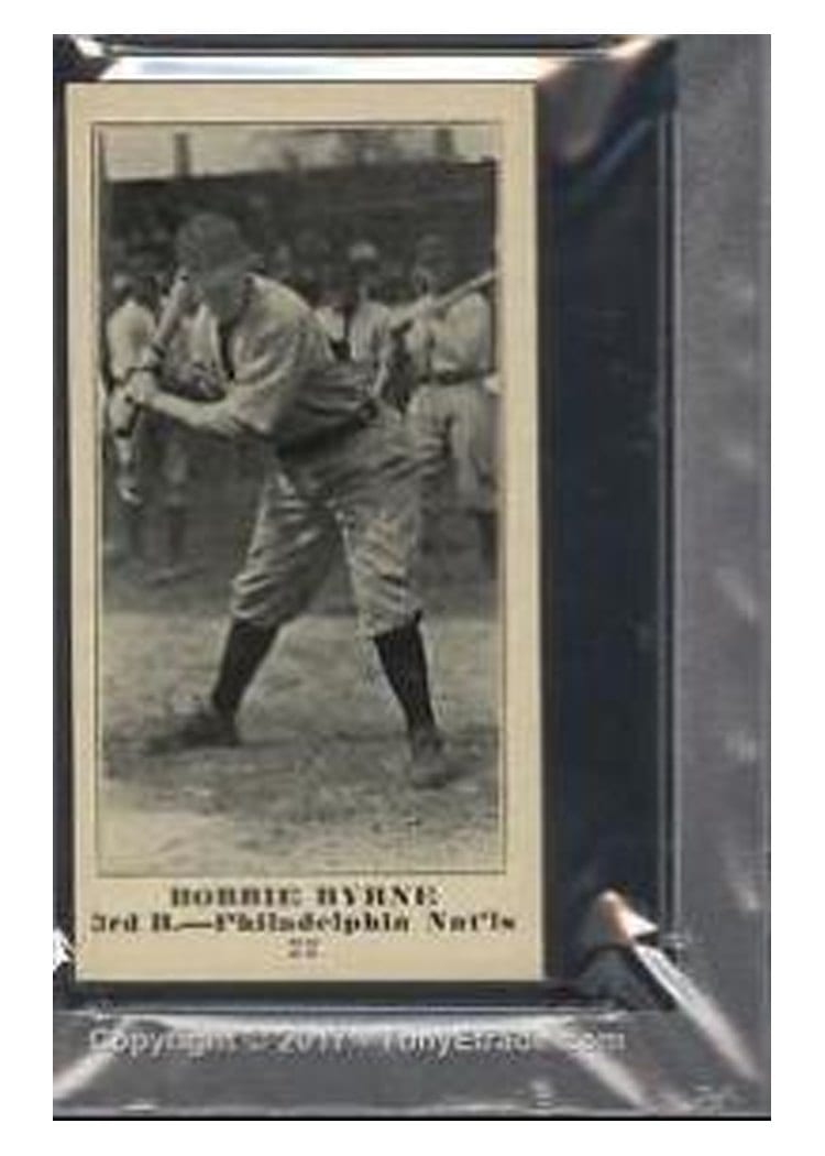 1916 M101 5 Sporting News Bobbie Byrne #22 card