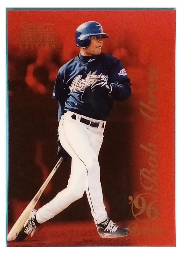 1996 Select Certified Bobby Abreu #104 card