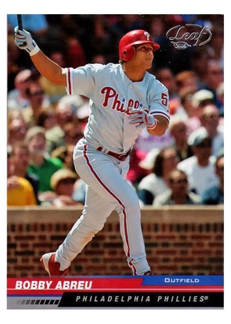 2005 Leaf Bobby Abreu #150 card