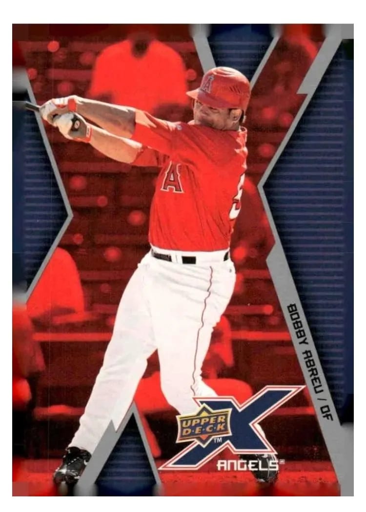 2009 Upper Deck X Bobby Abreu #44 card