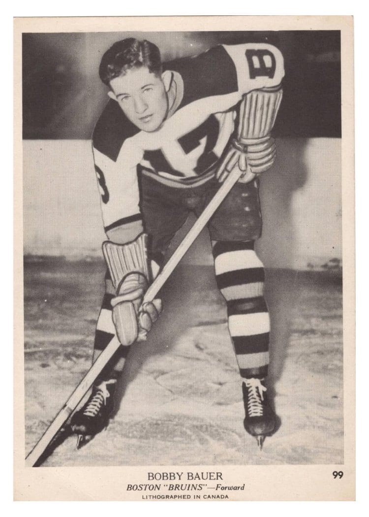 1939 O-Pee-Chee V301-1 Bobby Bauer #99 card