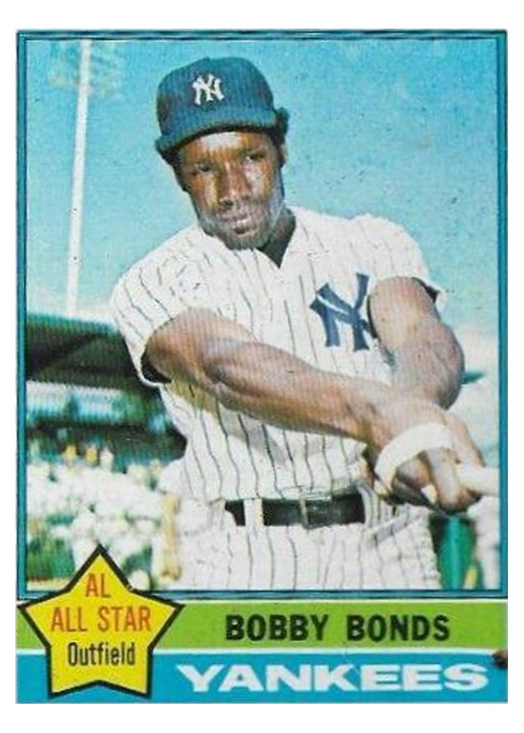 1976 Topps Bobby Bonds #380 card