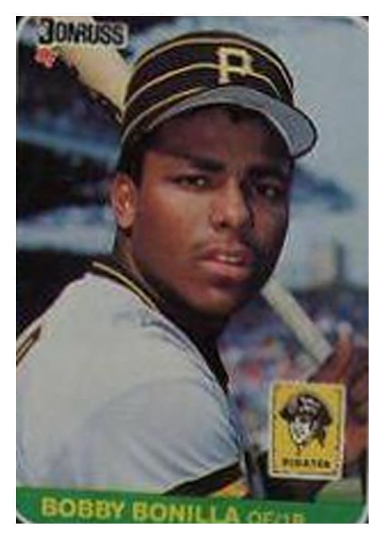 1987 Donruss Bobby Bonilla #558 card