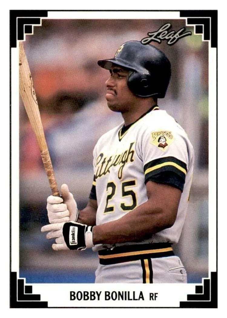 1991 Leaf Bobby Bonilla #357 card