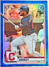 2020 Bowman Chrome Bobby Bradley #47 card