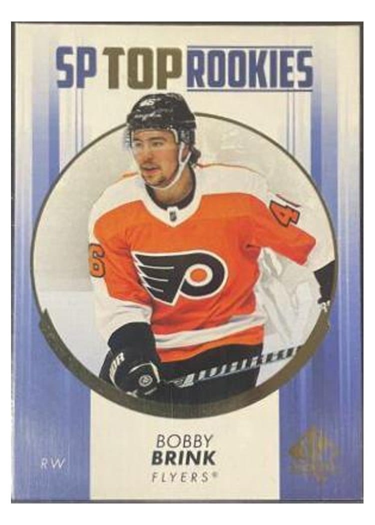 2022-23 SP Authentic Top Rookies Bobby Brink #TR-19 card