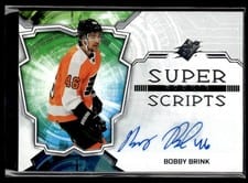 2022-23 SPx Rookie Superscripts Bobby Brink #SSR-BB card