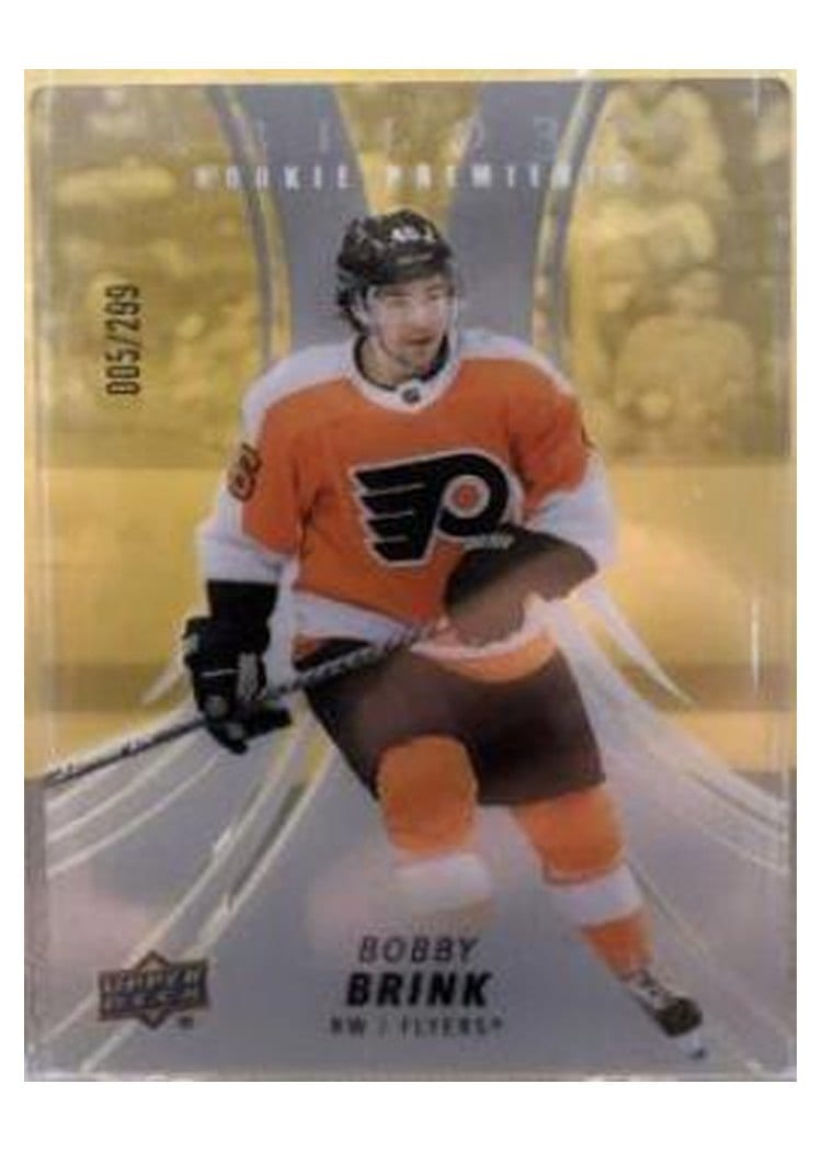 2022-23 Upper Deck Trilogy Rookie Premier Bobby Brink #RP-BB card