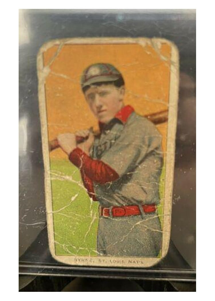 1909 T206 Sovereign 350 Bobby Byrne card