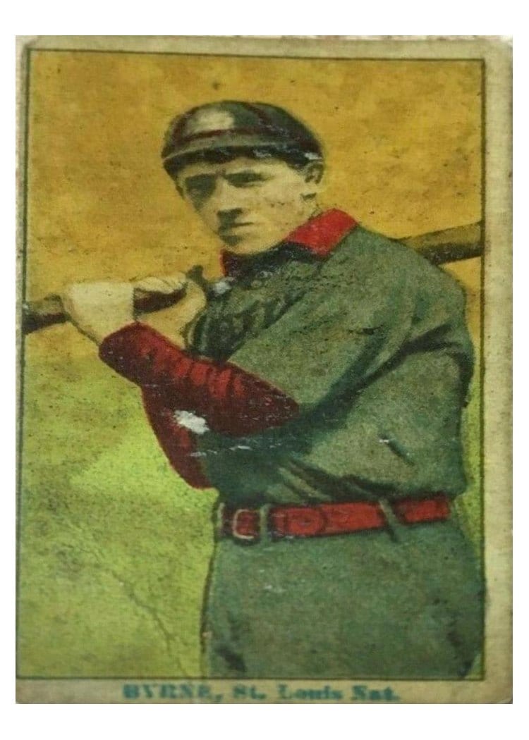 1919 T213 Coupon Cigs. Type 3 Bobby Byrne card
