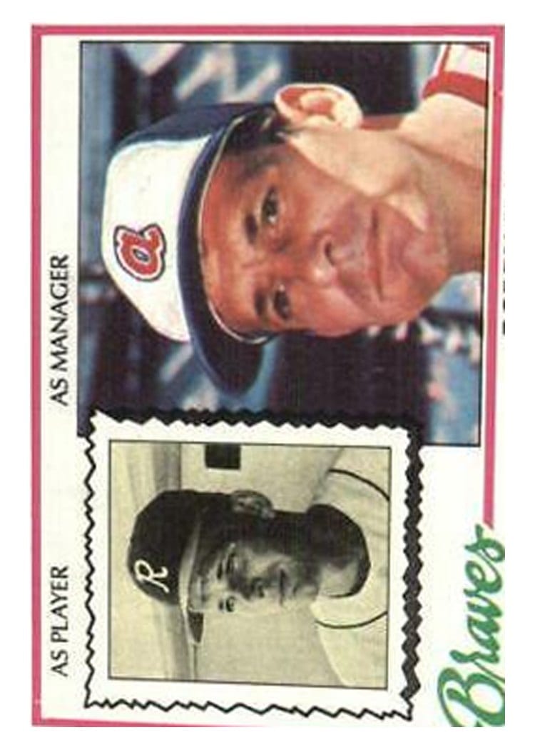 1978 Topps Bobby Cox #93 card