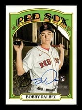 2021 Topps Heritage Real One Autographs Bobby Dalbec #ROA-BD card