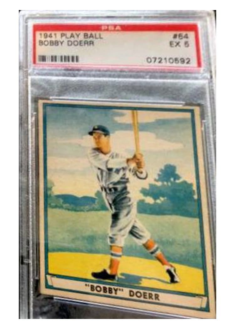 1941 Play Ball Bobby Doerr #64 card