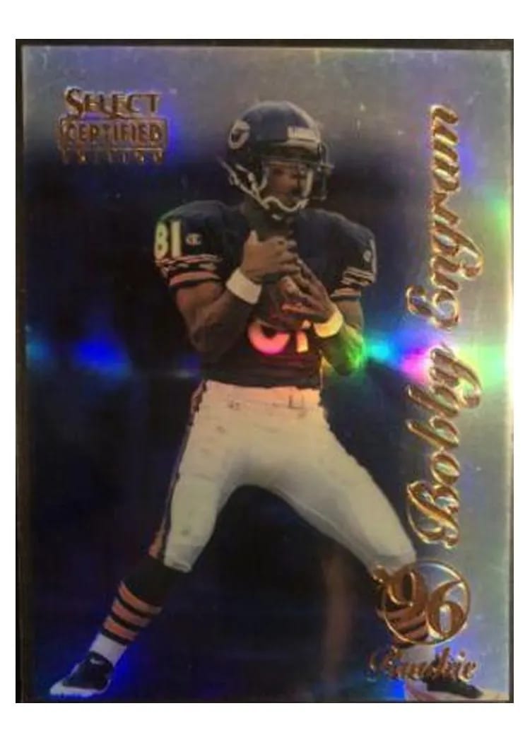 1996 Select Certified Bobby Engram #108 card