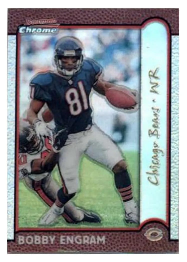 1999 Bowman Chrome Bobby Engram #8 card