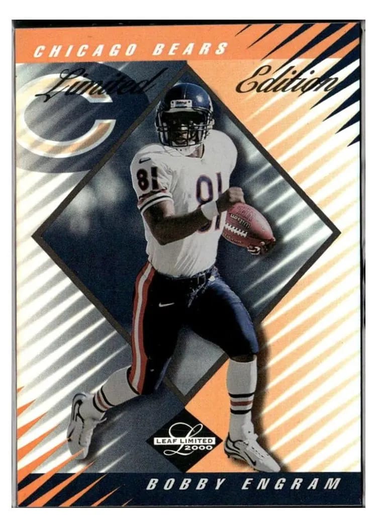 2000 Leaf Limited Bobby Engram #18 card