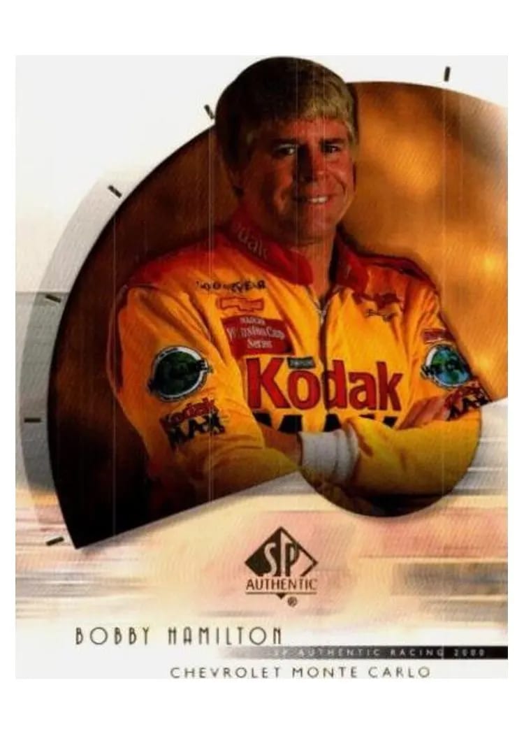 2000 SP Authentic Bobby Hamilton #23 card