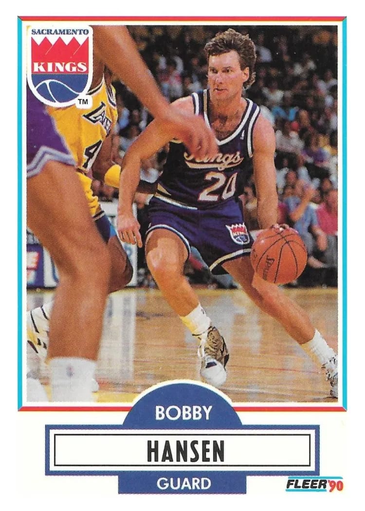 1990 Fleer Update Bobby Hansen #U-84 card