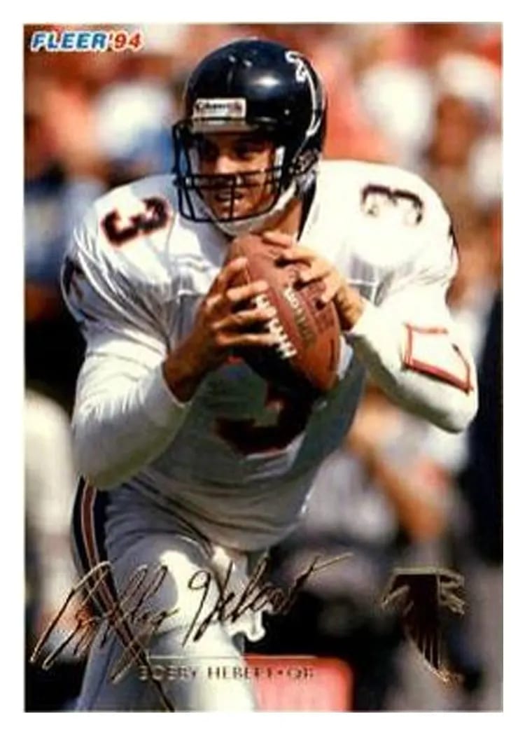 1994 Fleer Bobby Hebert #23 card
